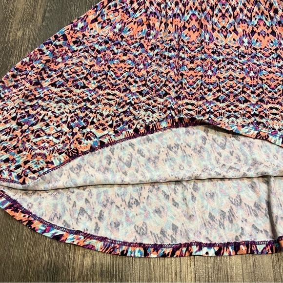 Women’s Colorful Fit and Flare Mini Dress with Open Cut Out back Size XS - Picture 7 of 9